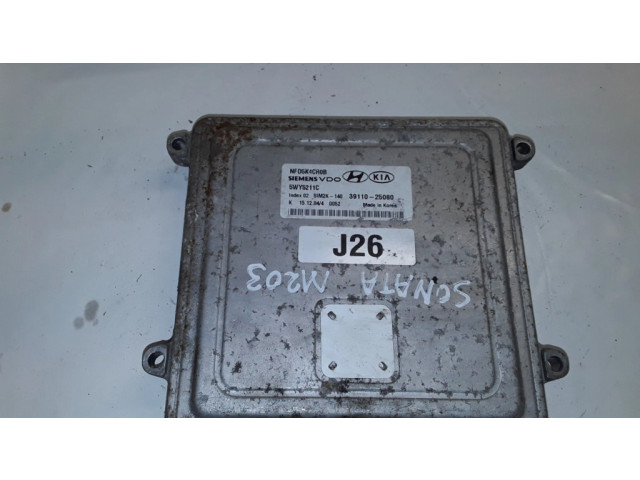 Блок управления впрыском 3911025080, 5WY5211C   Hyundai Sonata