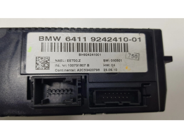 Блок управления климат-контролем 6411, 6411924241001   BMW X1 E84