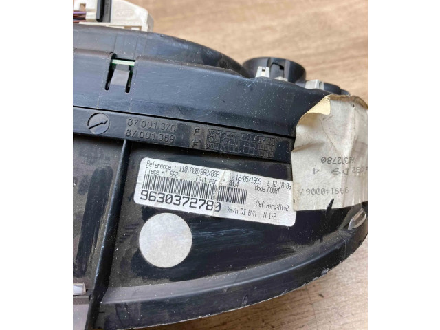 Přístrojová deska  Peugeot 406 1996 9630372780, ForDieselLHD  