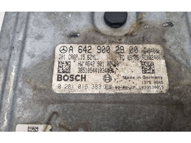 Řídící jednotka A6429002900, 6429002900   Mercedes-Benz E W212 2010
