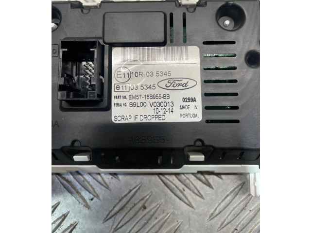 Дисплей    EM5T18B955BB, 10R035345   Ford Transit Custom