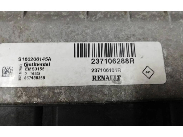 Блок управления двигателя 237106288R, 237106101R   Renault Kadjar