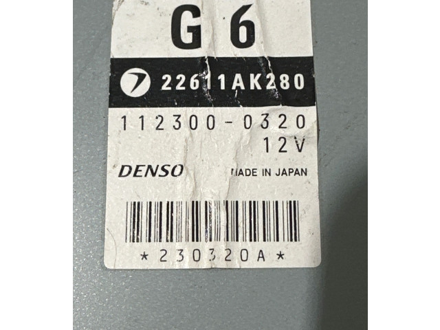Řídící jednotka 22611AK280, 1123000320   Subaru Legacy 2005