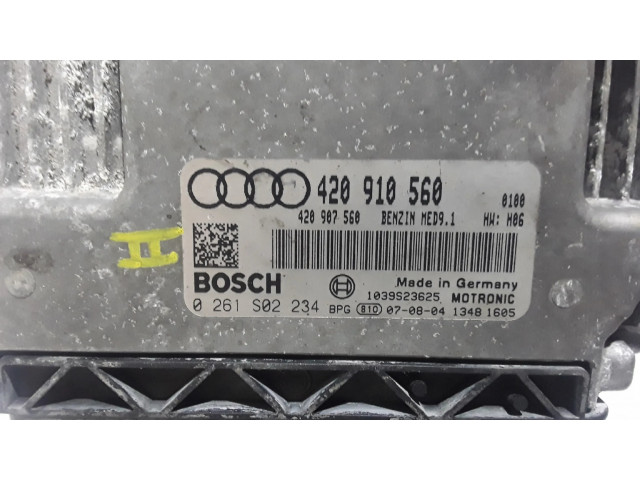 Блок управления двигателя 0261S02234   Audi R8 42