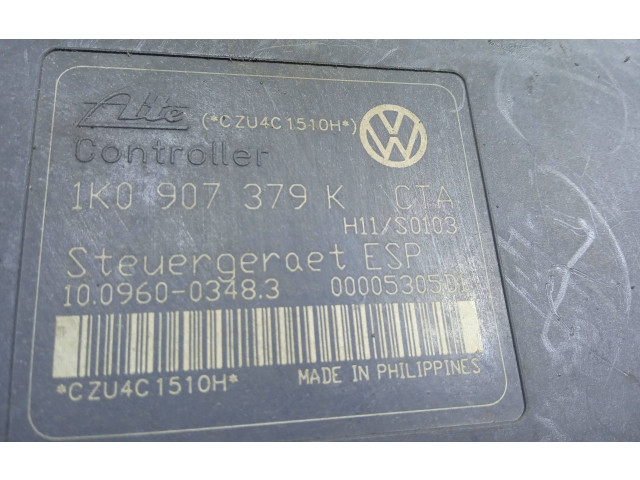 Блок АБС 1K0907379K   Volkswagen  Polo III 6N 6N2 6NF  1995 - 2001 года
