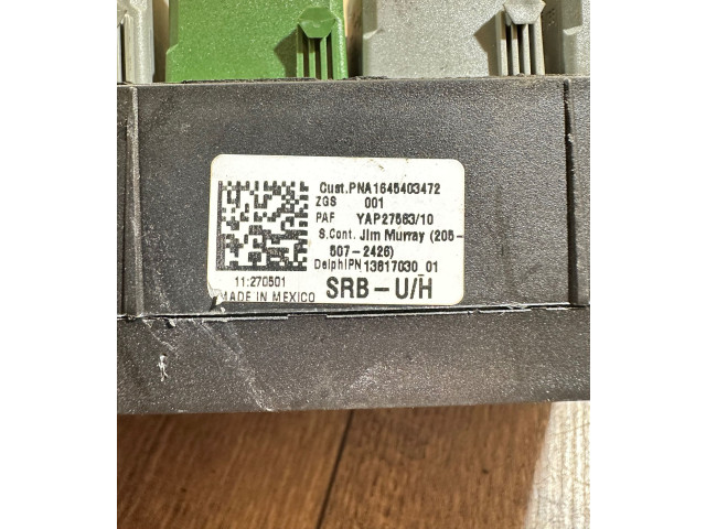   Pojistková skříňka 1645403472, 5072426   Mercedes-Benz ML W164 2011