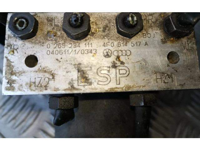 Блок АБС 4F0910517E, 4F0614517A   Audi  A6 S6 C6 4F  2004 - 2011 года