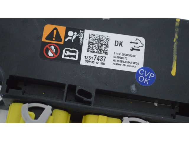 Блок подушек безопасности 13517437, 13584587   Opel Mokka