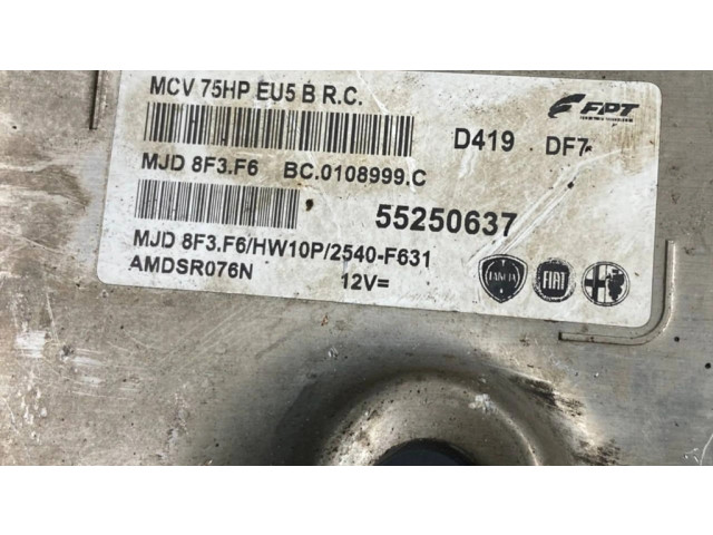 Řídící jednotka 55250637, BC0108999C   Peugeot Bipper 2012