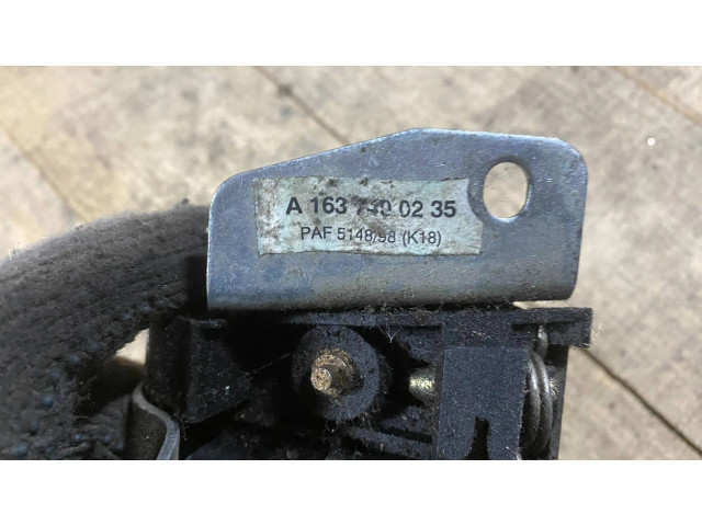 замок багажника A1637400235, 1637400235    Mercedes-Benz ML W163 1997-2005 года