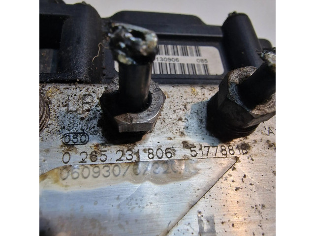 Блок АБС 51778818, 0265231806   Fiat  Stilo  