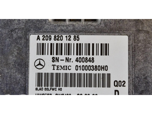 Блок комфорта a2098201285   Mercedes-Benz GL X164   