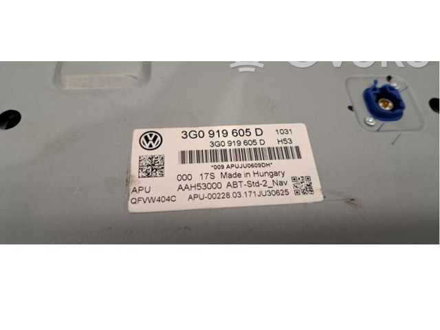 Дисплей    3G0919605D   Volkswagen Touran III