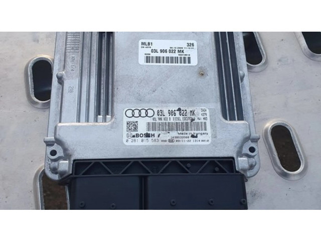 Блок управления двигателя 03L906022B, 03L906022MK   Audi A4 S4 B8 8K