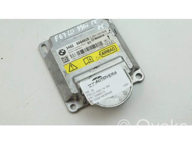 Блок подушек безопасности 6864928, 0265020608   BMW 5 GT F07