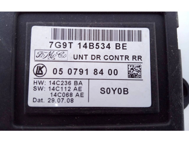 Блок комфорта 7G9T14B534BE, 0507918400   Jaguar XF X250   