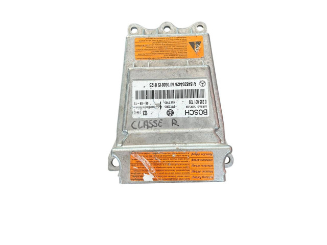 Блок подушек безопасности A1648204, 0285001739   Mercedes-Benz ML W164