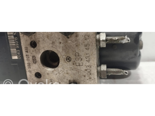 Jednotka ABS 0034314512   Mercedes-Benz A W168 1999