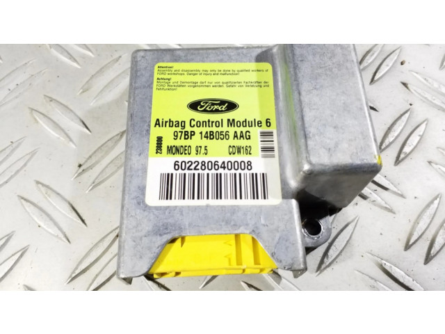 Блок подушек безопасности 97BP14B056AAG, CDW162   Ford Mondeo MK II