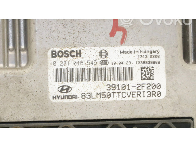 Řídící jednotka 0281016545, 39101-2F200   Hyundai ix35 2010
