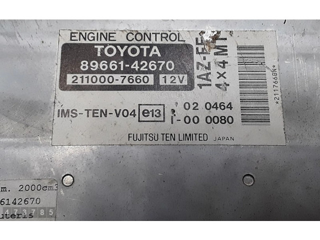 Řídící jednotka    Toyota RAV 4 (XA10) 2002