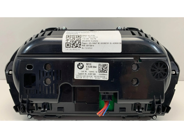 Спидометр (приборный щиток) 5A3B664   BMW X2 F39 2.0 