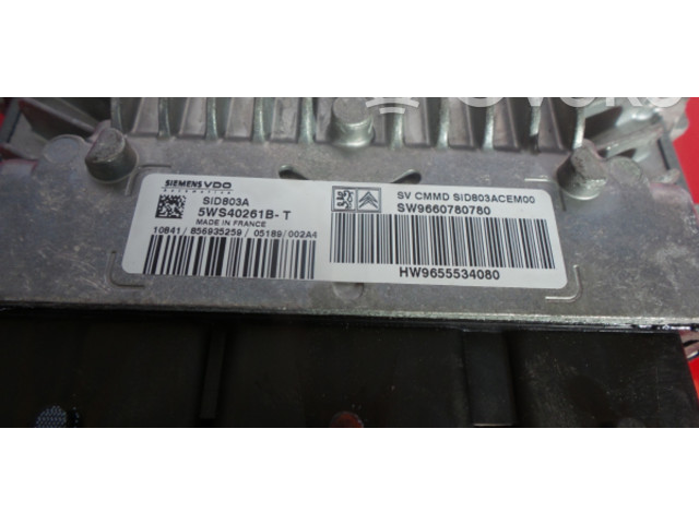 Řídící jednotka 5WS40261B-T, HW9655534080   Peugeot 407 2005