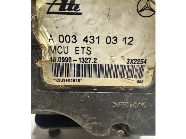 Jednotka ABS A0034310312, 3X2254   Mercedes-Benz SLK R170 2004