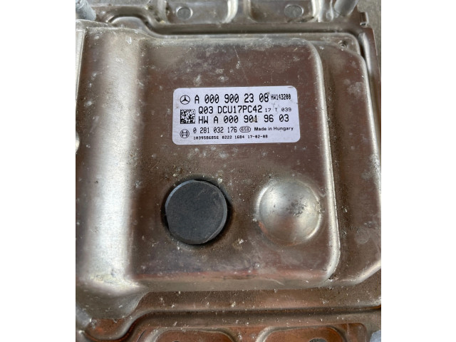 Блок управления выхлопом A0009002308, A0009019603   Mercedes-Benz C W203