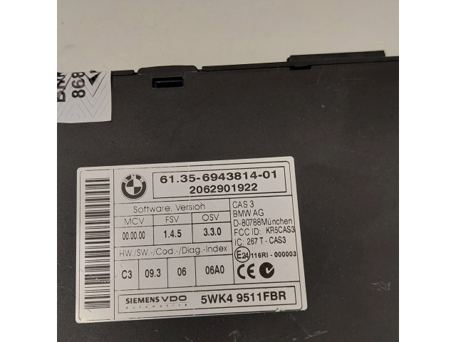 Řídící jednotka 7803369, 170019549   BMW 5 E60 E61 2006