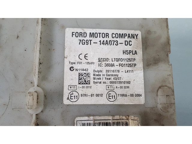 Блок предохранителей 7G9T14A073DC, 97RI010012   Ford Mondeo MK IV    