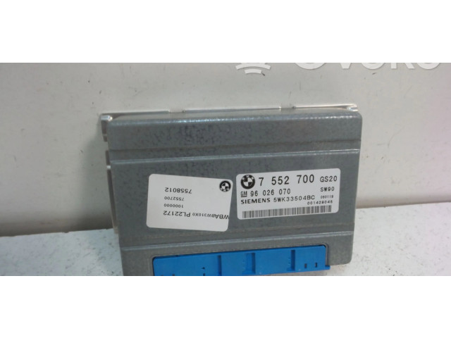 Блок управления коробкой передач 7552700, 24607552700   BMW 3 E46