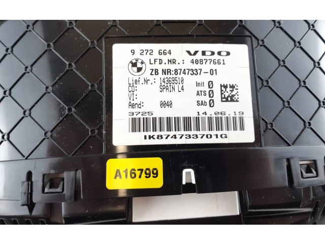 Přístrojová deska  BMW M3 F80 2018 9272664, 8747337  