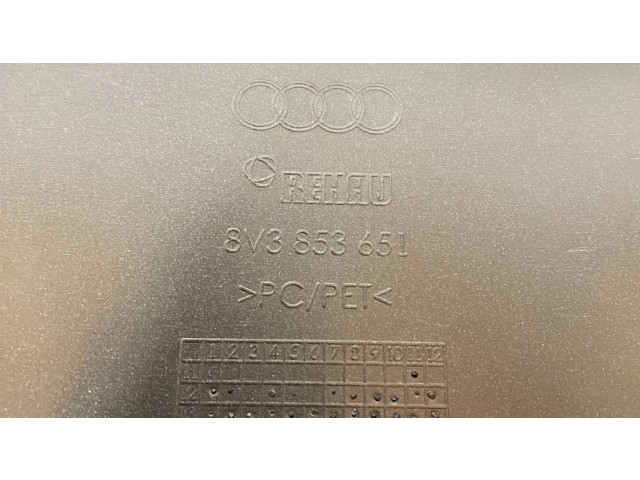 Верхняя решётка Audi A3 S3 8V 2013-2019 года 8V3853651      