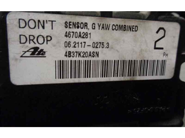Блок управления 4670A281   Mitsubishi Grandis