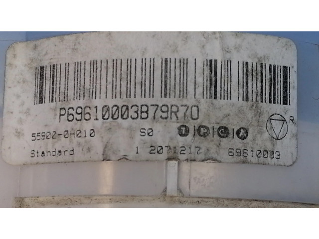 Блок управления климат-контролем 559000H010, 69617003Q   Peugeot 107