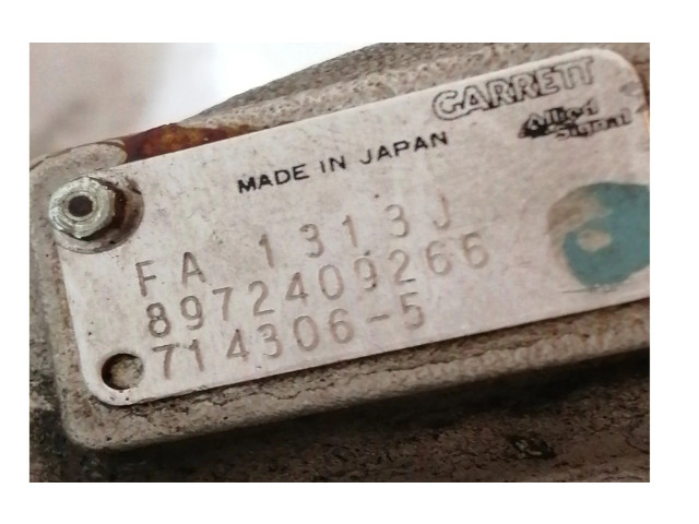  Турбина Renault Vel Satis  8972409266, 7143065FA1313J   для двигателя P9X701      