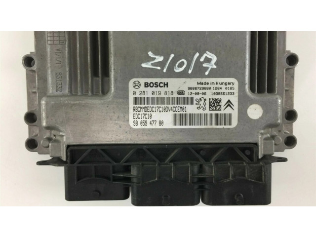 Блок управления 9805947780, Z1017   Citroen C3