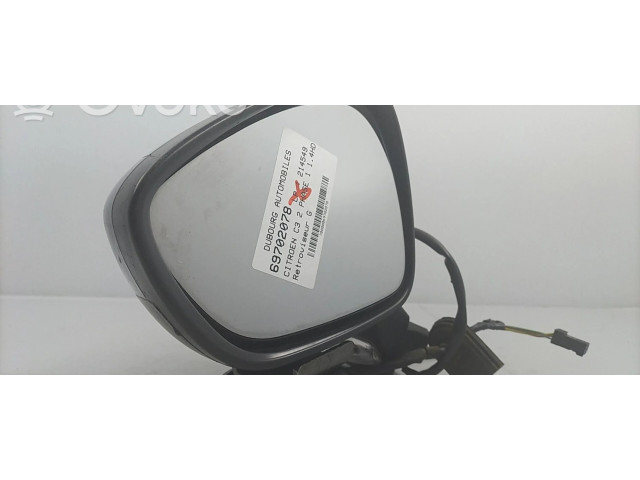 Zpětné zrcátko  levé Citroen C3 2012  00008154AQ  