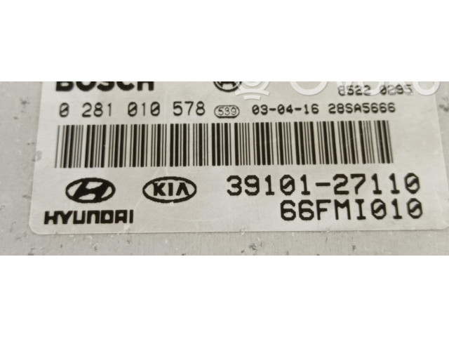 Řídící jednotka 3910127110   Hyundai Santa Fe 
