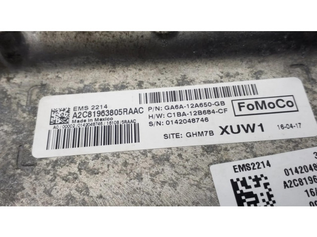 Řídící jednotka GA6A12A650GB, C1BA12B684CF   Ford Fiesta 2016