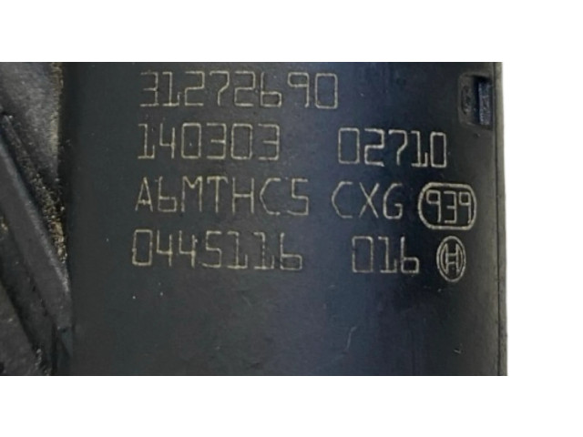 Vstřikovač 31272690, 0445116016   Volvo V60  pro naftový / Электричество motor 2.4  