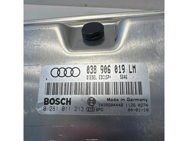 Блок управления двигателя 038906019LM, 1039S04448   Audi A6 S6 C5 4B