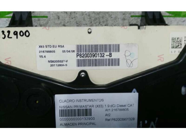 Панель приборов P8200390132B, 0090059   Nissan Primastar       