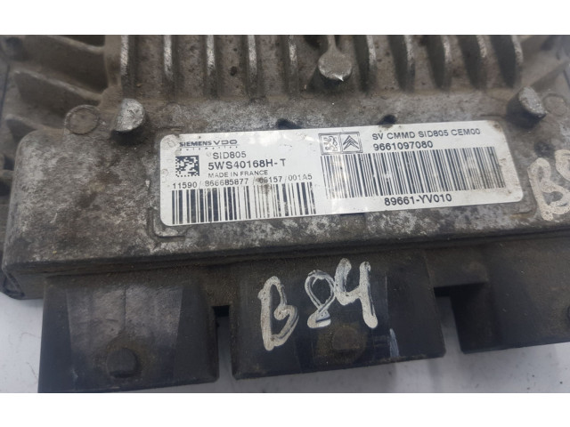 Řídící jednotka 9661097080, 5WS40168HT   Citroen C1 2007