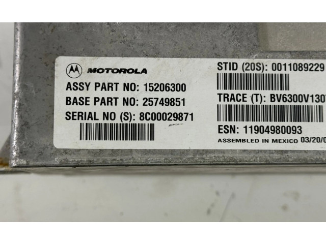 Блок управления 15206300, 15206300   Cadillac Escalade