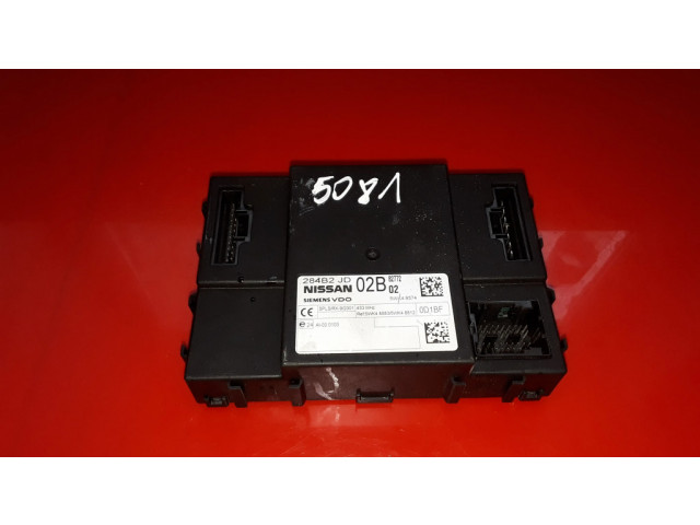 Блок комфорта 284B2JD02B, 5WK49374   Nissan Qashqai   