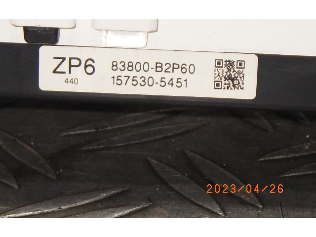 Панель приборов 83800B2P60   Daihatsu Trevis       