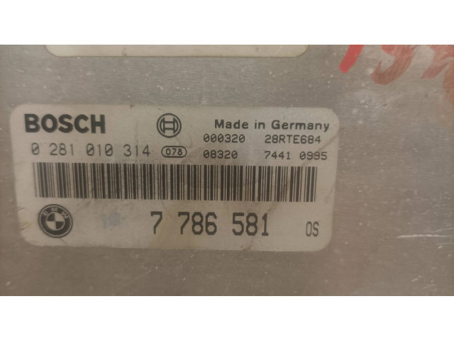 Řídící jednotka 7786581, 28RTE684   BMW 5 E39 2002