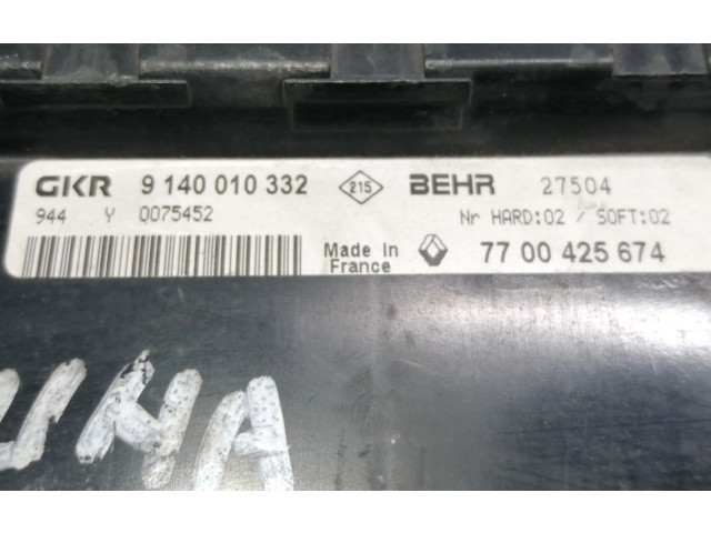 Модуль блока управления кондиционером 7700425674   Renault Laguna I